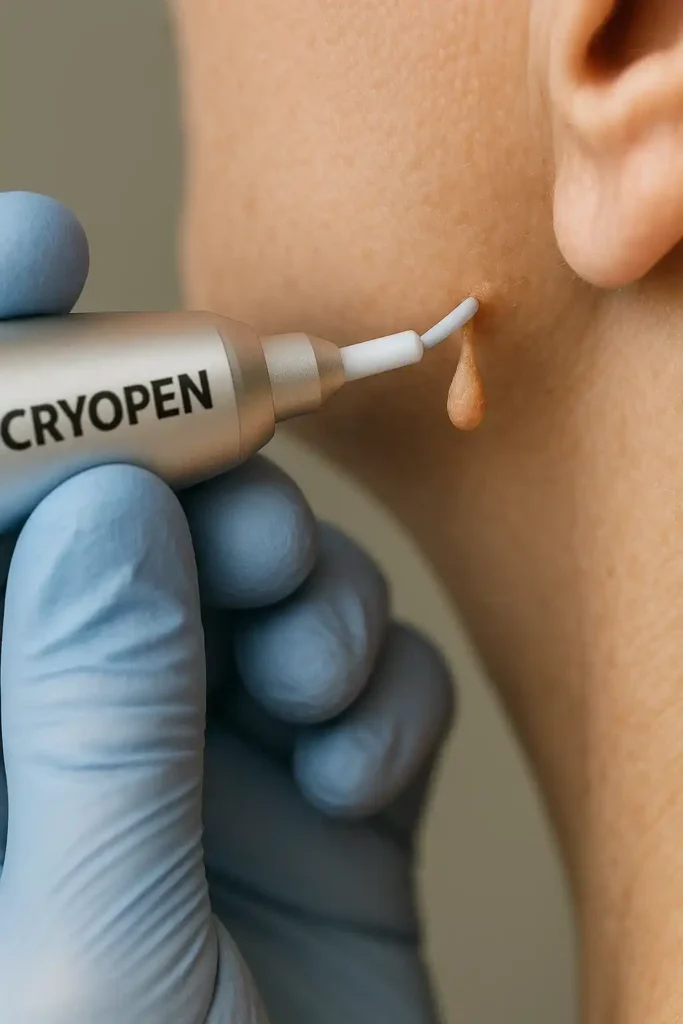 Cryopen for skin tags removal Dunchurch speak to our team today!