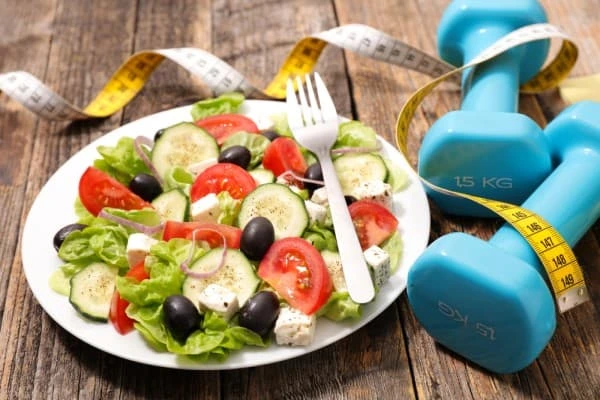 Example of good diet and exercise Dunchurch