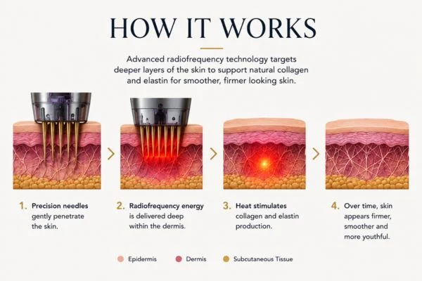Diagram of how Collagen Lift Therapy Dunchurch works
